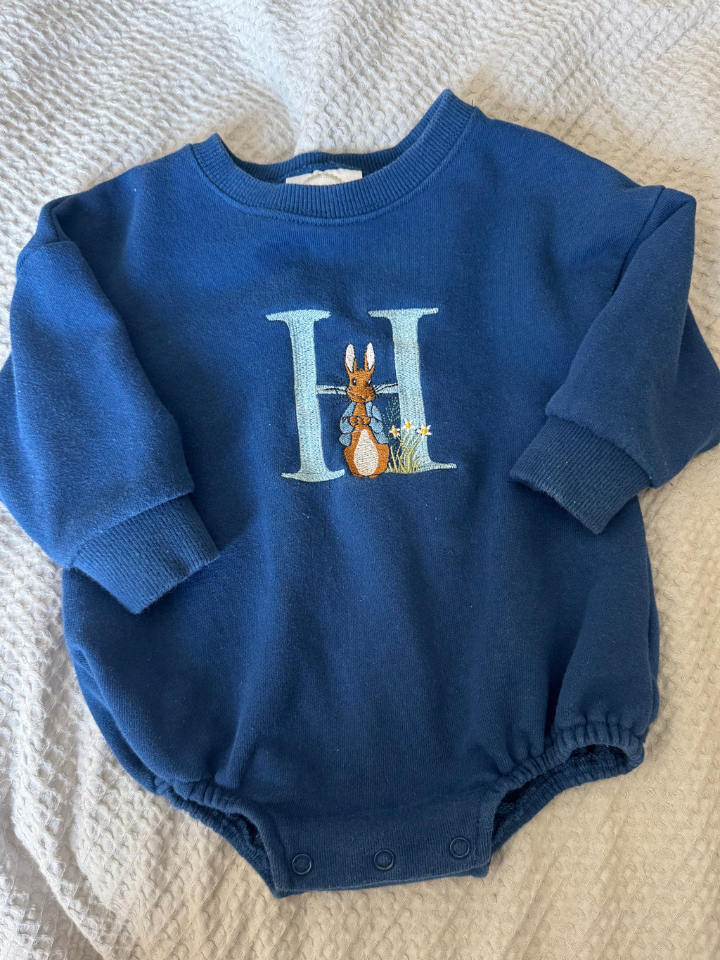 Blank Unisex Sweatshirt Bubble Romper