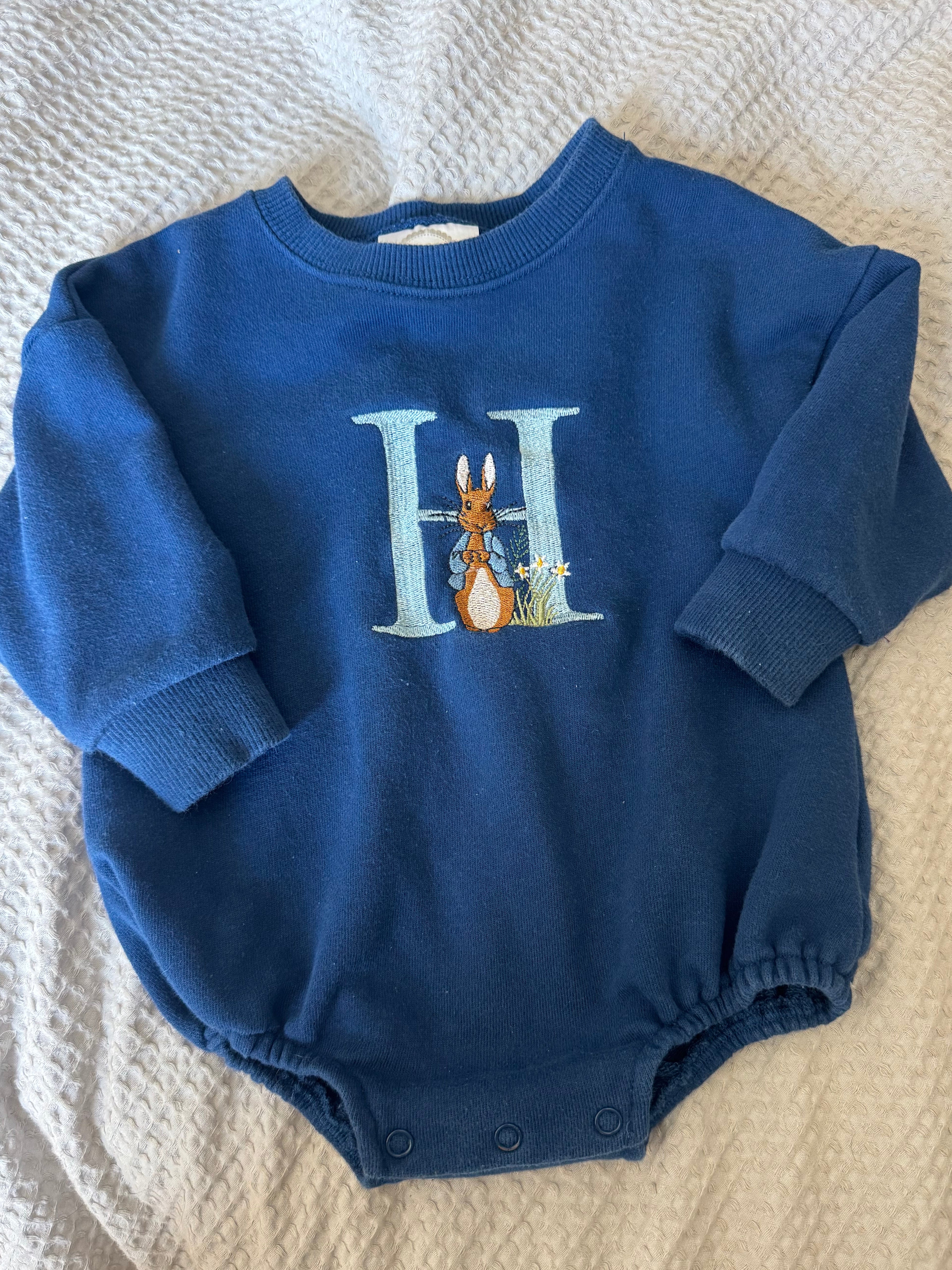 Blank Unisex Sweatshirt Bubble Romper
