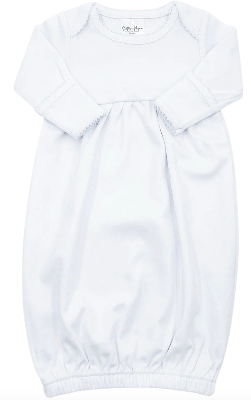 Picot Trim Gown