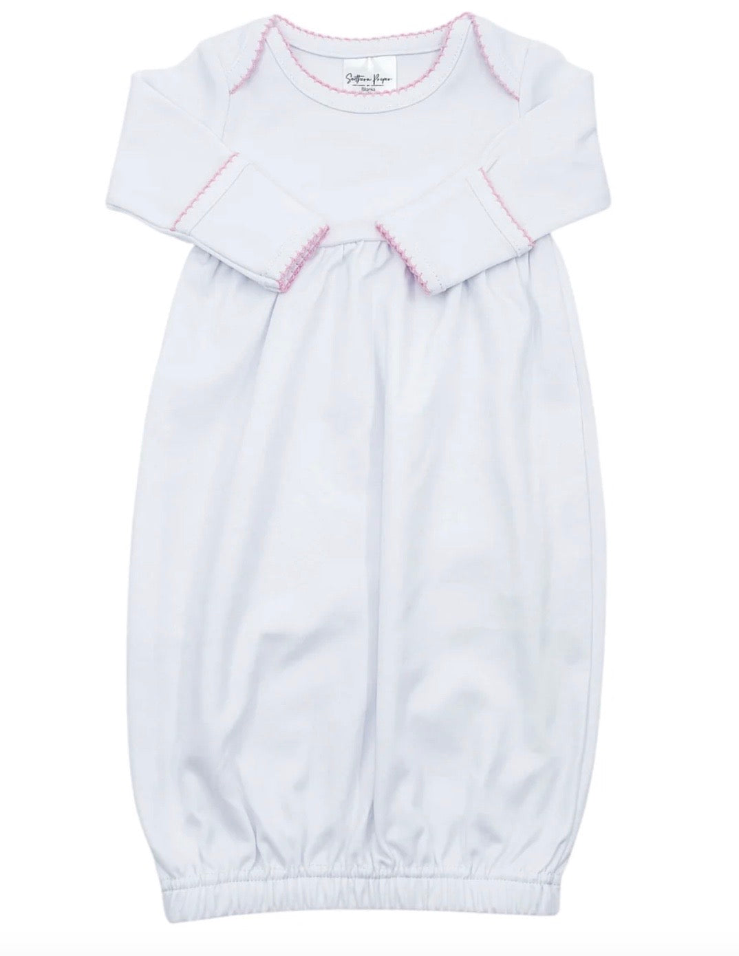 Picot Trim Gown