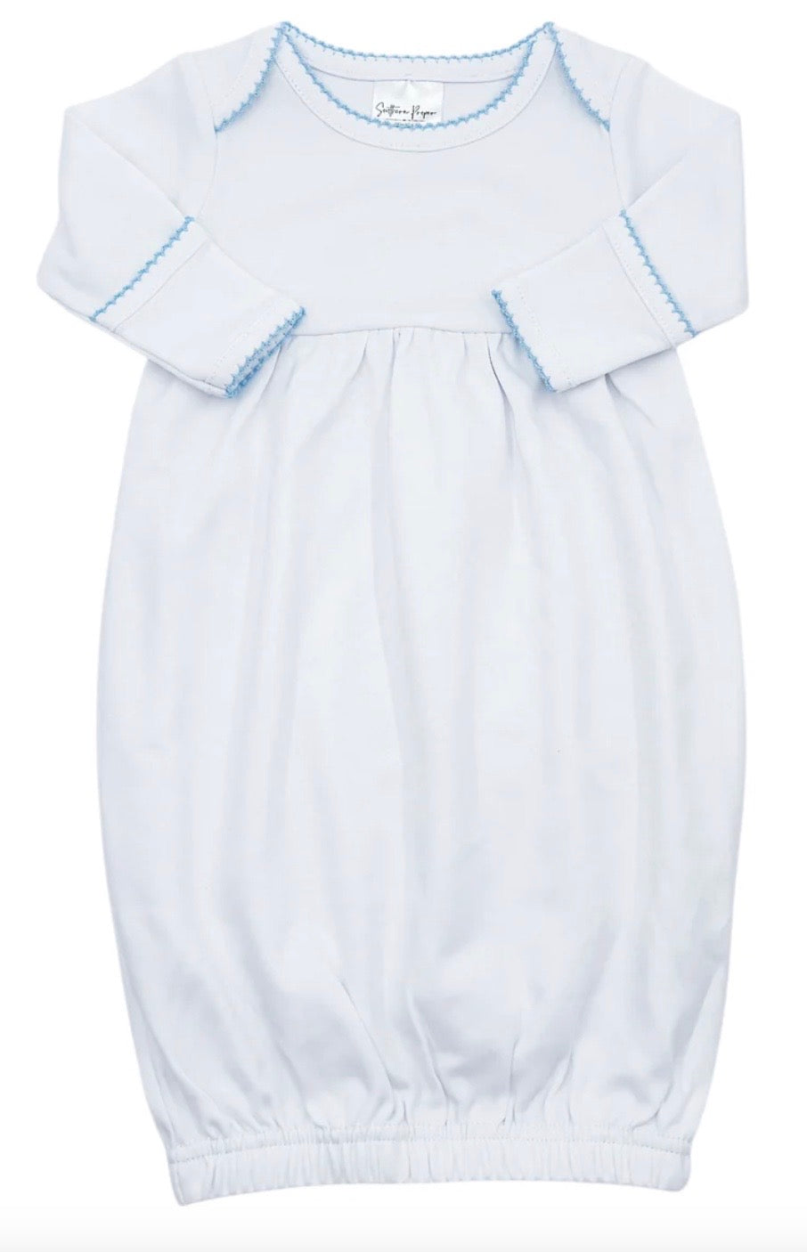 Picot Trim Gown