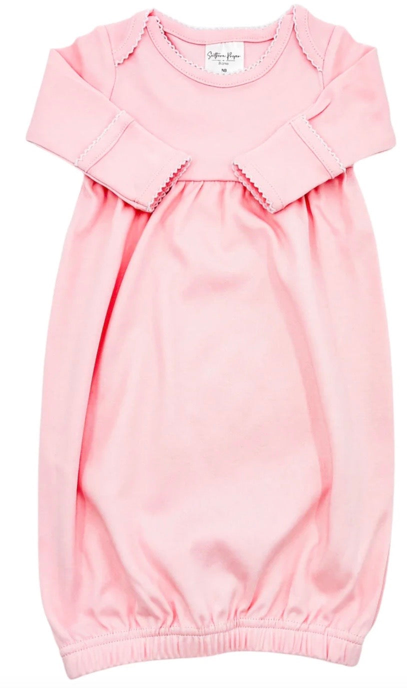 Picot Trim Gown