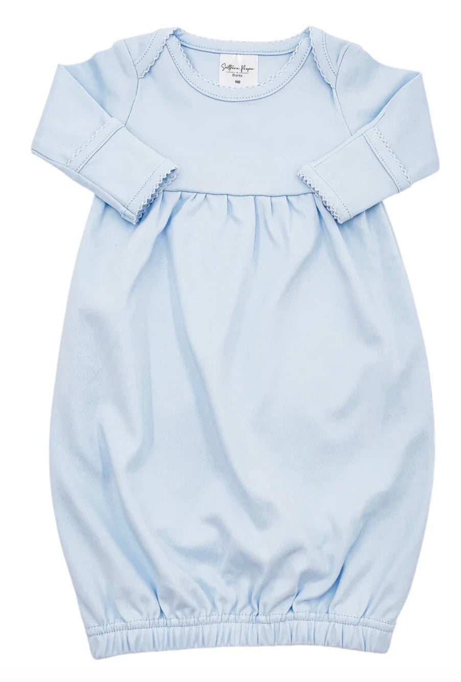 Picot Trim Gown