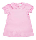Short Sleeve Scalloped Dress