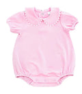 Short Sleeve Bubble - Scalloped Collared