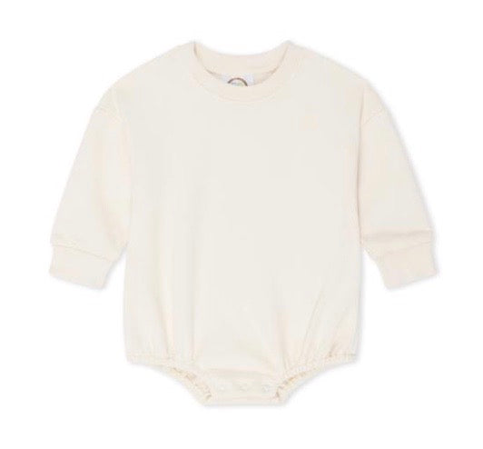 Blank Unisex Sweatshirt Bubble Romper