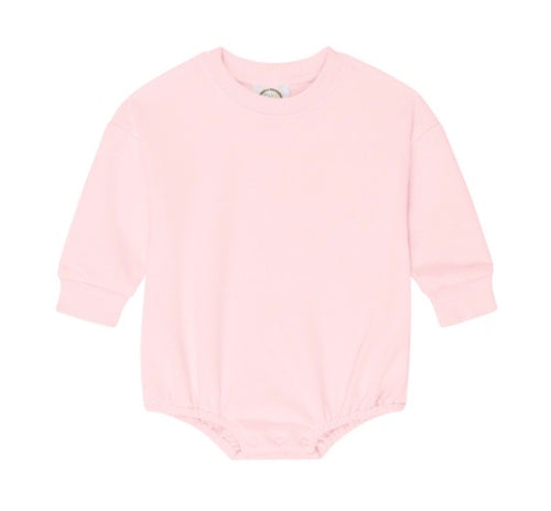 Blank Unisex Sweatshirt Bubble Romper